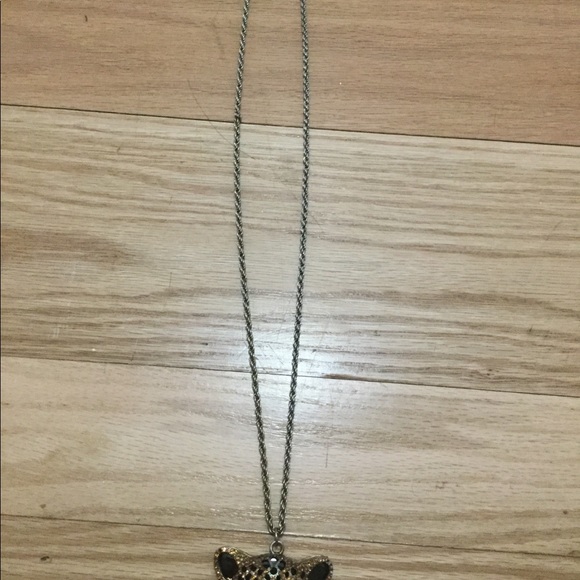 Vintage Betsy Johnson Cheetah chain - Picture 4 of 8